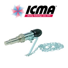 Термомеханический регулятор тяги ICMA (арт. 147) для твердотопливного котла