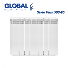 Биметаллические секционные радиаторы отопления Global Style Plus 500/95